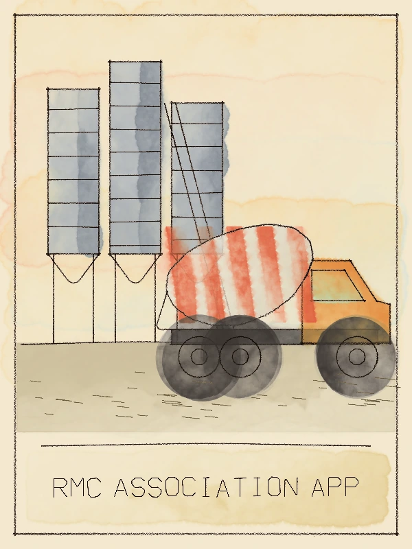 RMC Association App — painted poster